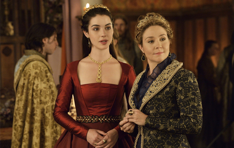 Rainha Mary Stuart e Rainha Catherine de Medici