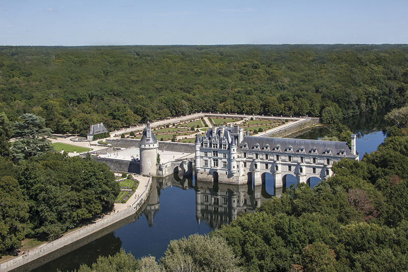 Castelo em Vale do Loire/ Marc Jauneaud