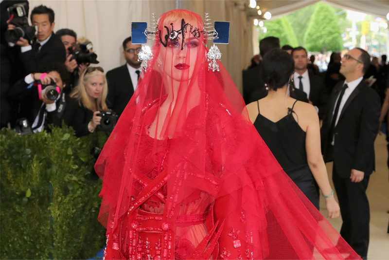 Katy Perry no Met Gala 2017