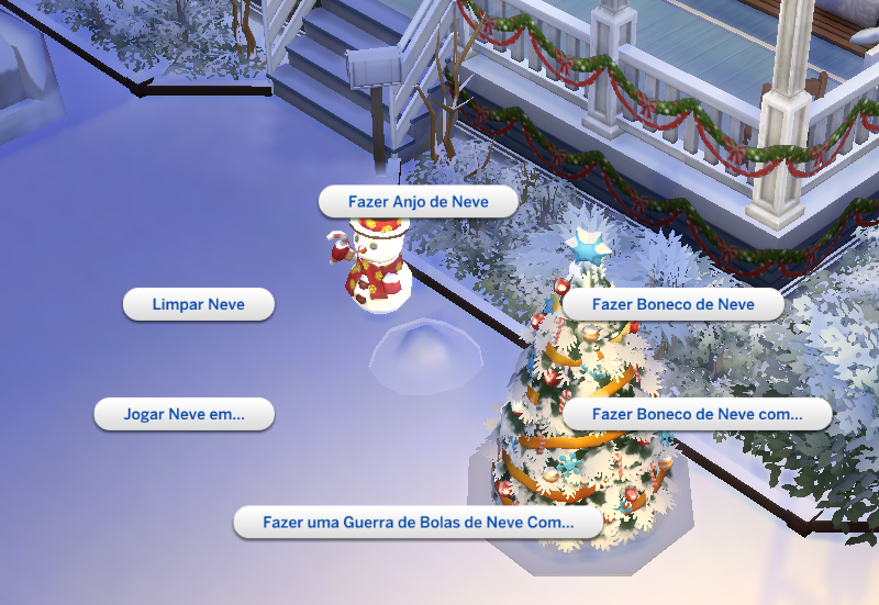 The Sims 4 Estações Inverno