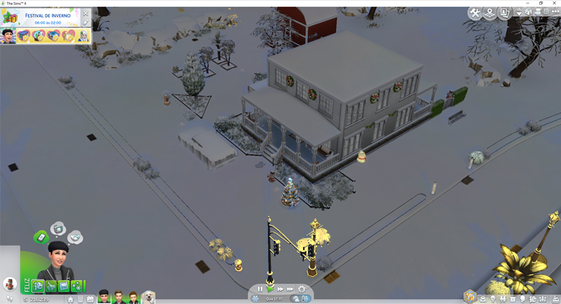 The Sims 4 Estações Inverno