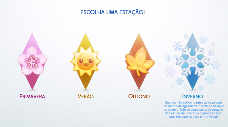 The Sims 4 Estações Inverno