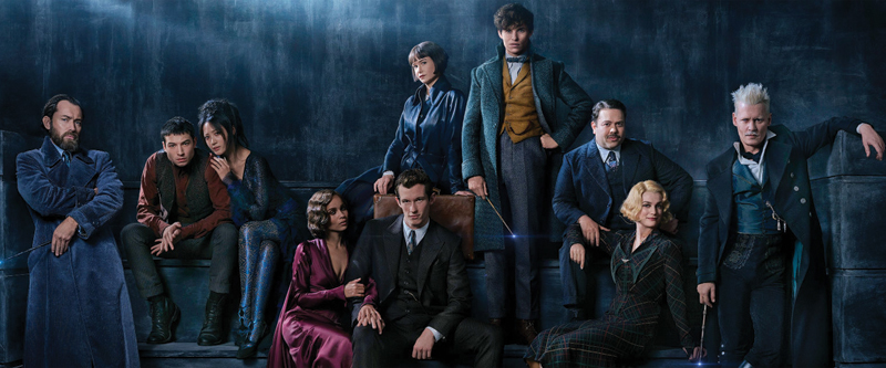 Animais Fantásticos: Os crimes de Grindelwald - Elenco reunido