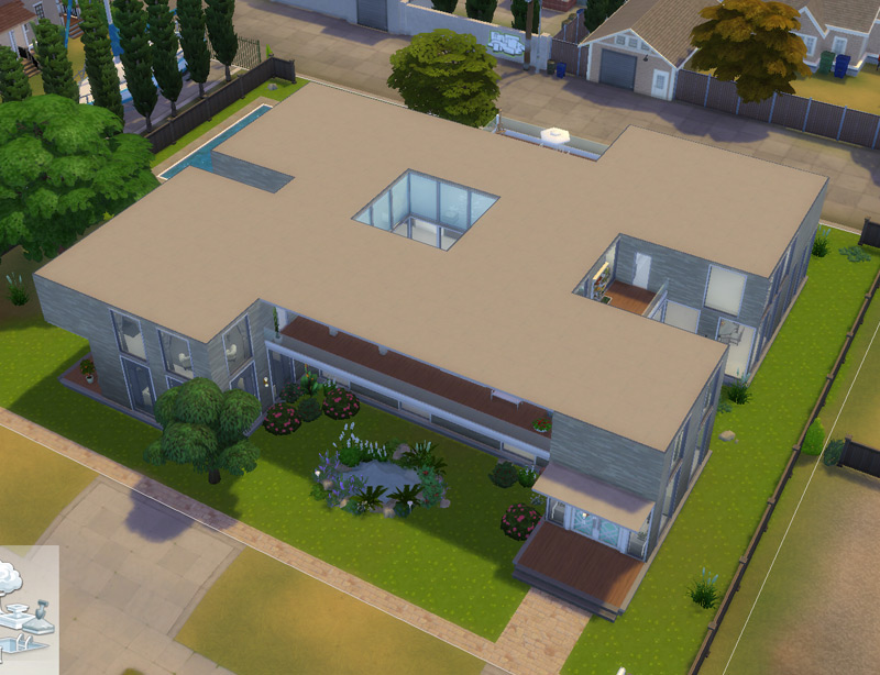 Casa Moderna de Luxo, The Sims 4