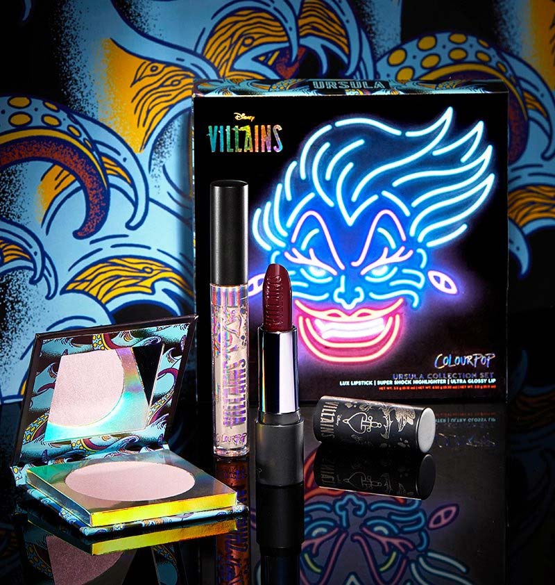 Disney Villains Collection by ColourPop - maquiagem inspirada nos vilões