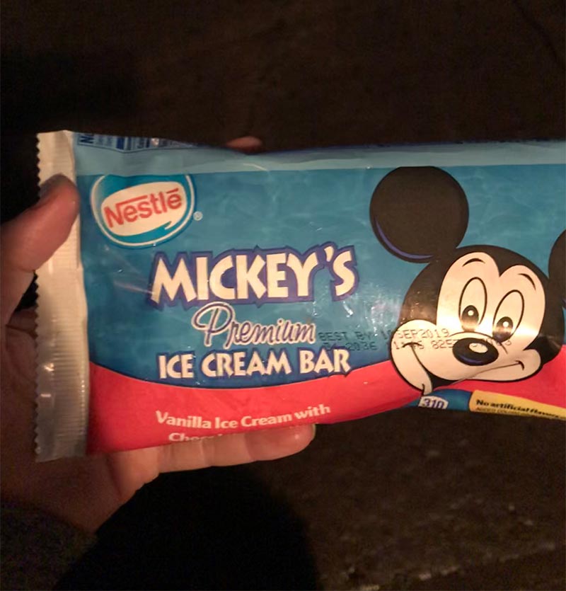 Sorvetinho do Mickey