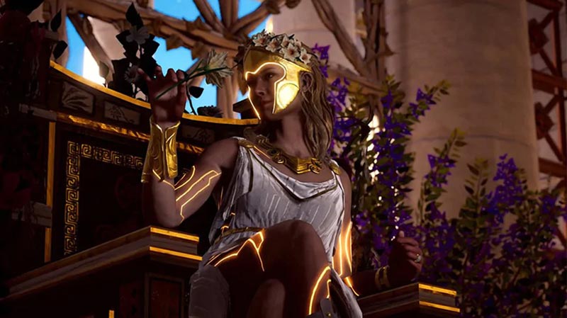 Assassin's Creed Odyssey - Campos Elísios - deusa