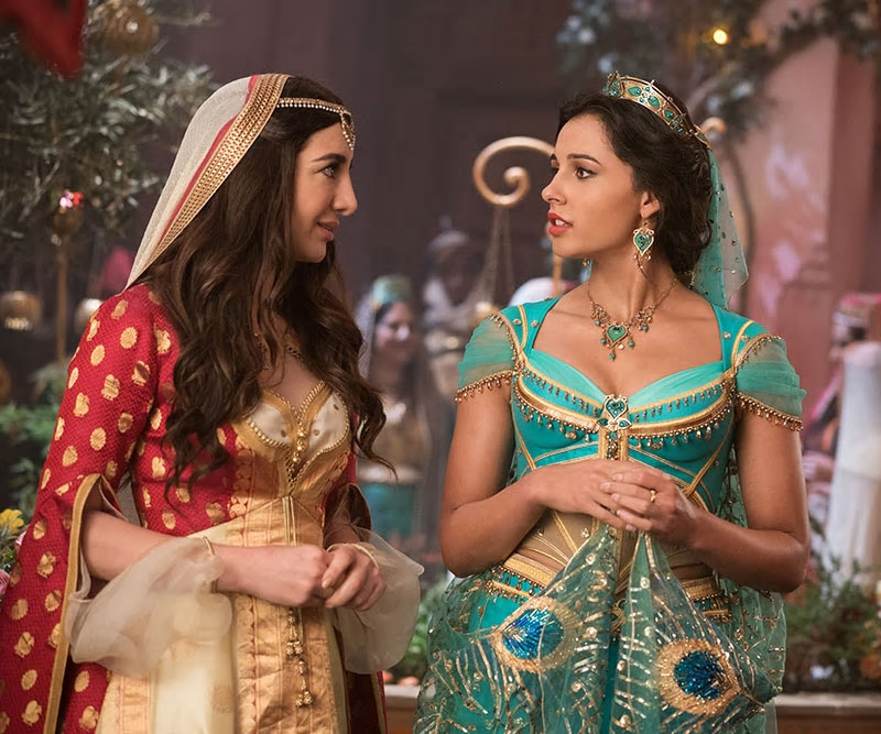 Dalia e Jasmine em Aladdin 2019