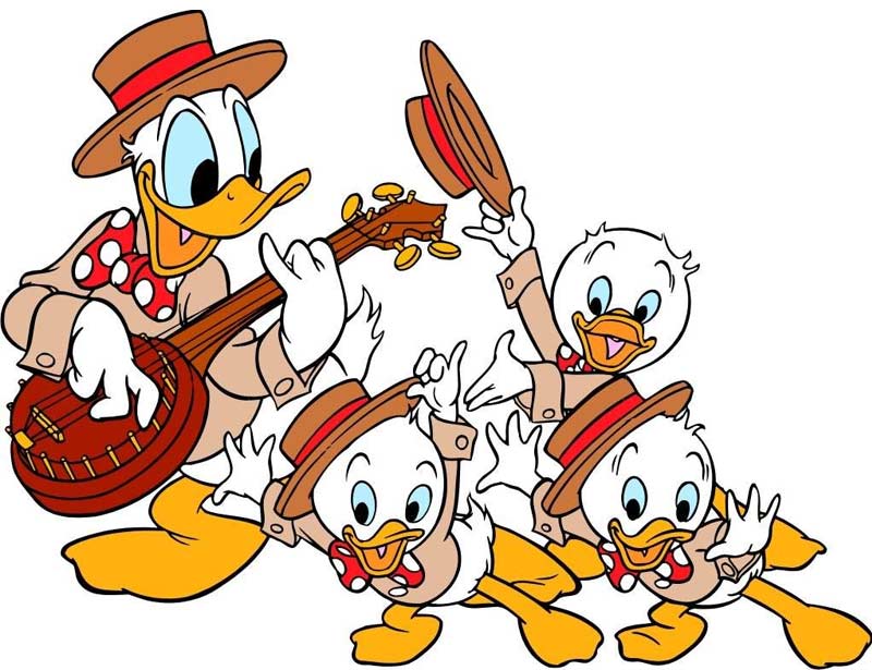 Pato Donald e sobrinhos