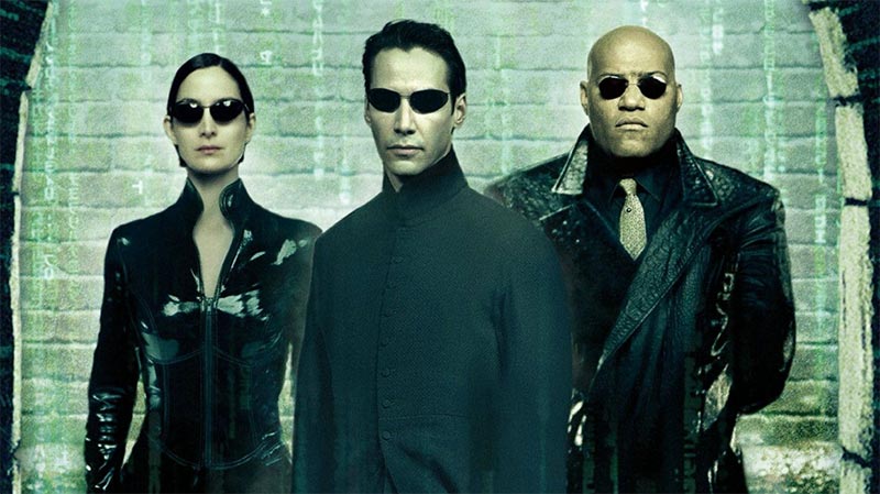 Neo, Trinity e Morpheus em Matrix. Neo e Trinity confirmados para Matrix 4