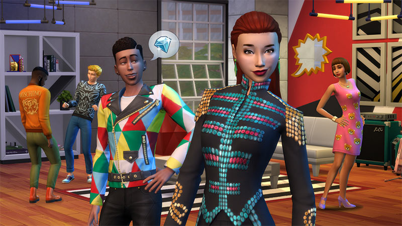 The Sims 4: Moschino Coleção de Objetos